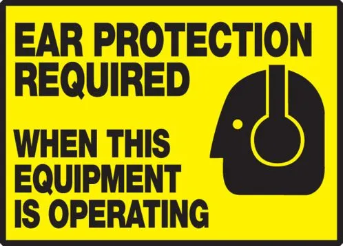 Hearing Protection Labels
