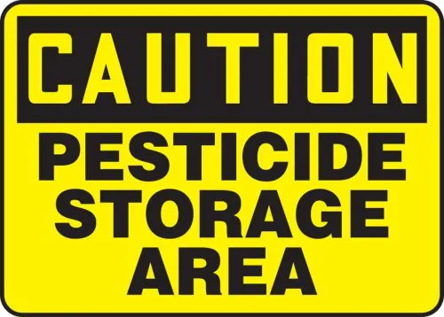 Pesticide Signs | www.signslabelsandtags.com