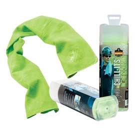 Ergodyne Hi-Viz Green Chill-Its® 6602 PVA Towel | E5712439