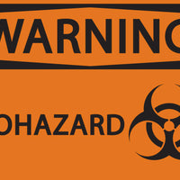 Warning Biohazard - Eco Biohazard Signs - Available In Different Sizes and Materials