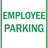 Employee Parking - Available in Different Materials - Eco Parking Signs