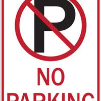 No Parking Symbol No Parking - Eco Parking Sign | 2465