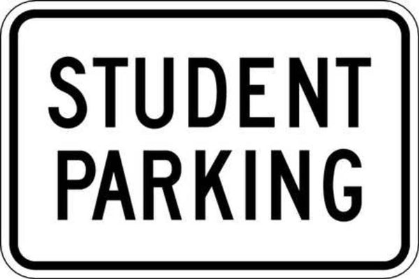 Student Parking - Available in Different Materials - Eco Parking Signs
