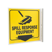 Spill Response Equipment With Graphic Eco Safety L Sign | 2531