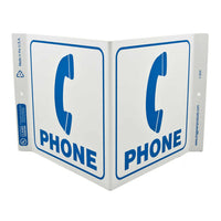 Phone With Graphic - Eco Safety V Sign | 2534