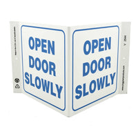 Open Door Slowly - Eco Safety V Sign | 2544