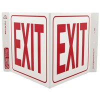 Exit - Eco Safety V Sign | 2566