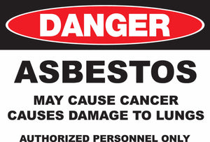 Danger Asbestos May Cause Cancer Eco GHS Signs Available in Different Materials | 2659