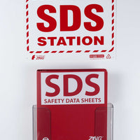 Eco SDS Economy Station Kit, Holder, Binder and Sign | 2708