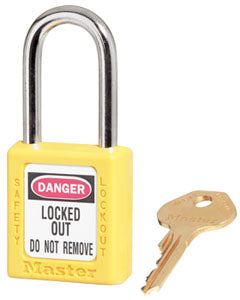 Master Lock Model No. 410 Thermoplastic Safety Padlock