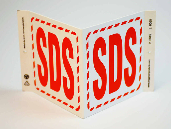 SDS GHS V Sign | 6049