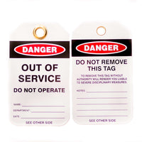 Out of Service Lockout Tags | 7349