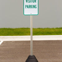 Visitor Parking Sign Kit With Post/Base| 7463