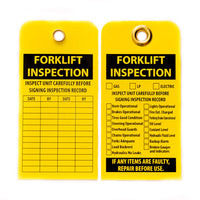 Forklift Inspection - Forklift Tags | 7501
