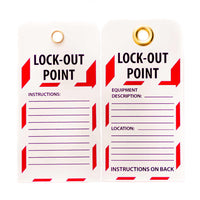 Lock-Out Point Lockout Tags | 7504