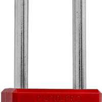 Padlock, 3" KD Red, Thermoplastic | 910KD-RED