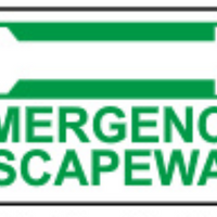 Emergency Escapeway Right Arrow Signs | G-1614