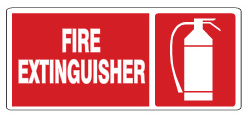 Fire Extinguisher With Graphic Signs | G-2633
