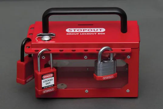 STOPOUT Pry-Resistant Lock Box