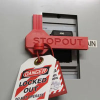STOPOUT Slide 'n Lock„¢ Circuit Breaker Lockout Replacement Rail