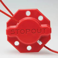 STOPOUT Twist 'n Lock Cinch Cable Lockout Hasp