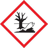 GHS Pictogram Label, (Environment), 1"H x 1"W, Adhesive Poly, 500/RL