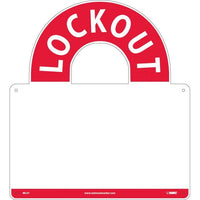 LOCKOUT CENTER, BOARD WITH PLASTIC HOOKS, NO SUPPLIED