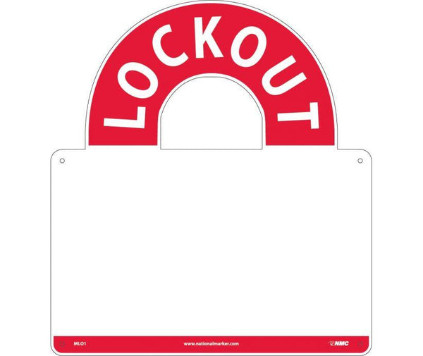 LOCKOUT CENTER, BOARD WITH PLASTIC HOOKS, NO SUPPLIED
