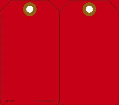 Red Tag Blank 5.75
