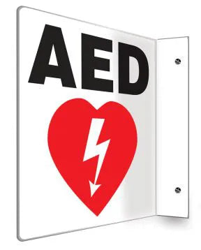 AED 90 Degree Wall Sign 8