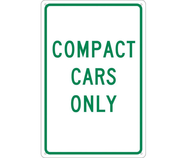 COMPACT CARS ONLY, 18X12, .040 ALUM