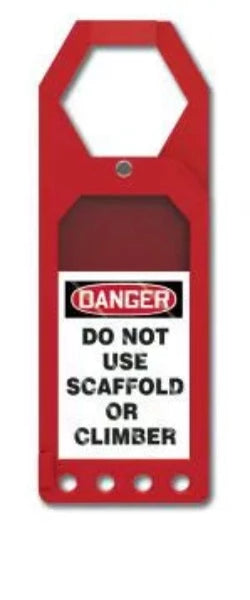 Danger Do Not Use Scaffold Tag Holder 10