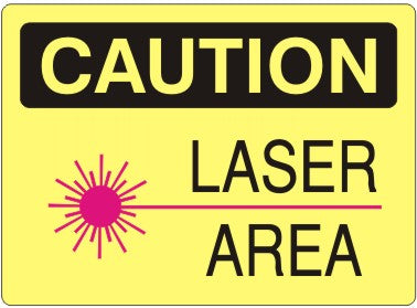 Caution Laser Area Signs | C-4501