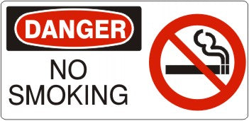 Danger No Smoking Signs | DP-4724