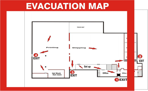 Evacution Map Holders | EM