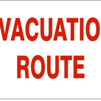 Evacuation Route Signs | G-1680