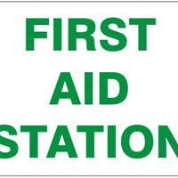 Fire Aid Station Signs | G-2678