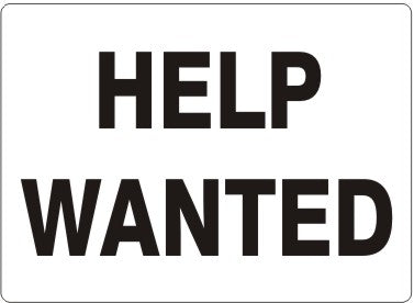 Help Wanted Signs | G-3749