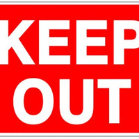 Keep Out Signs | G-4411