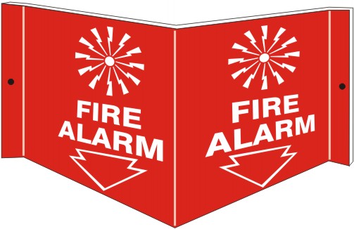 Fire Alarm Wall Projection Standard and Glow | PWS-3