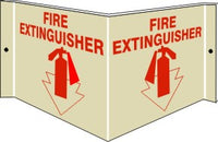 Fire Extinguisher Wall Projection Standard and Glow | PWSGL-12
