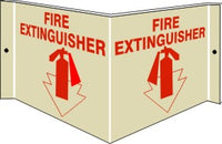 Fire Extinguisher Wall Projection Standard and Glow | PWSGL-12