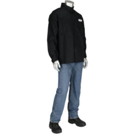 PIP Global Safety® X-Large Cotton Sateen Flame Resistant Coat With Snap Closure