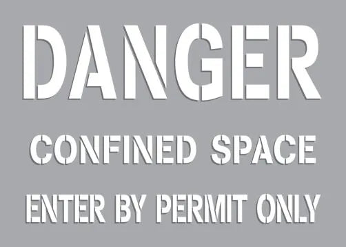 Confined Space Stencils