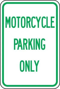 Designated Parking Signs