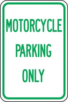 Designated Parking Signs