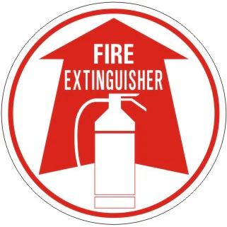Emergency Floor Signs