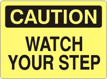 Slips Trips & Fall Signs | www.signslabelsandtags.com