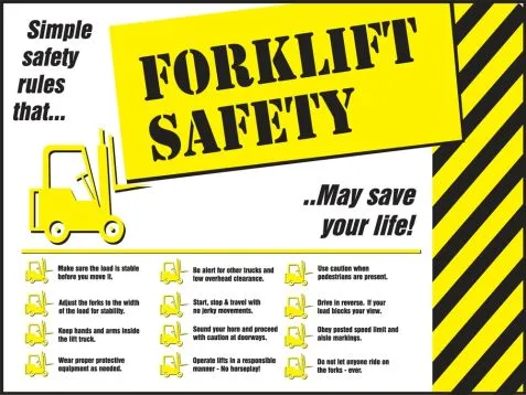 Informational Posters | www.signslabelsandtags.com