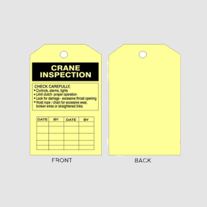 Inspection Tags
